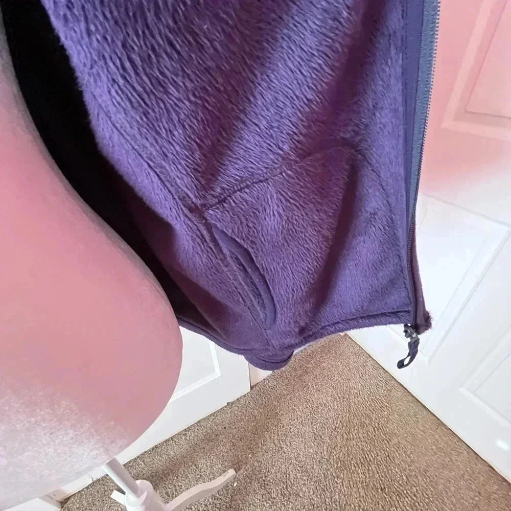 Purple reversible jacket - Picture 3 of 4